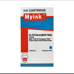 Картридж MyInk 727XL (B3P19A) для HP DesignJet T1500/T2500/T920 Cyan