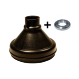 Крышка барабана от сепаратора Сибирь - 3 + гайка