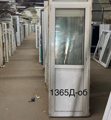 Дверь Пластиковая Б/У 212(в) х 76(ш) Балконная