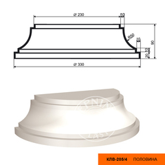 Полуколонна KЛB-205/4 (база)