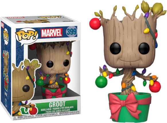 groot holiday funko pop