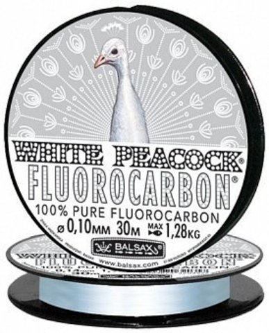 Рыболовная леска Balsax White Peacock Fluorocarbon 30м 0,20