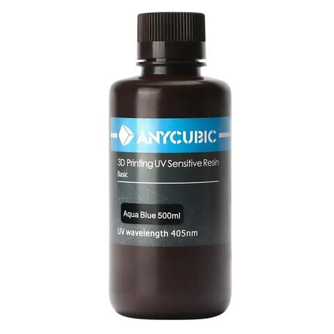 Фотополимер Anycubic Basic, голубой (0,5 кг)