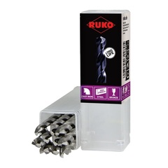 Сверло по металлу ц/х 2,0x49/24мм DIN338 h8 5xD HSSE-Co8 TiALN 130° Ruko 281020EF