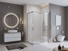 BelBagno TRAY-MR-UNO-AH-160/80-35-W-CR Поддон из искусственного мрамора в комплекте с сифоном с декоративной накладкой (хром)