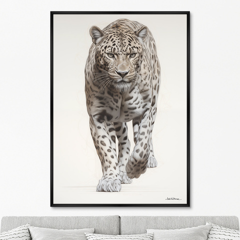 ArtNoMore - Репродукция картины на холсте Leopards, No 2, 2024г.