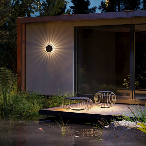 Уличный настенный светодиодный светильник Elektrostandard 35178/D