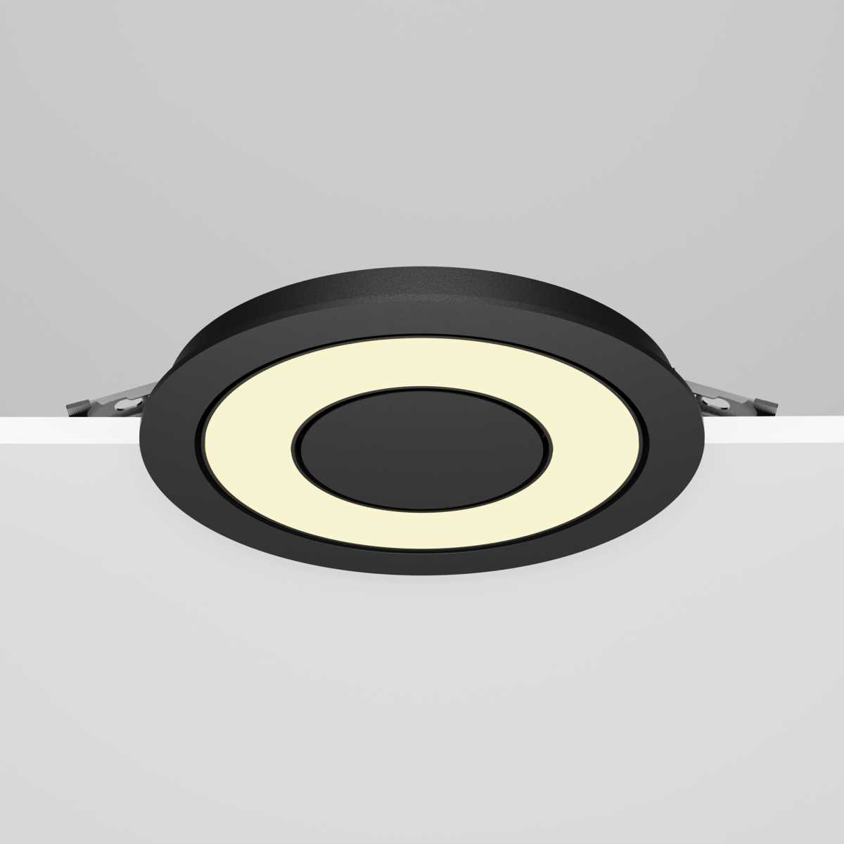 Встраиваемый светильник Maytoni Technical Downlight DL102-12W2.7K-B