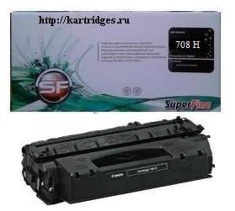 Картридж SuperFine SF-708-6K Черный (Black) для Canon CANON LBP-3300, LBP-3360