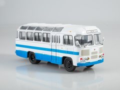 PAZ-672M white-blue 1:43 Modimio Our Buses #7