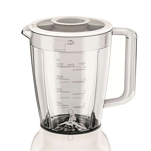 Блендер стационарный PHILIPS HR2100/00, 400 Вт, 2 скорости, чаша 1,5 л, пластик, белый