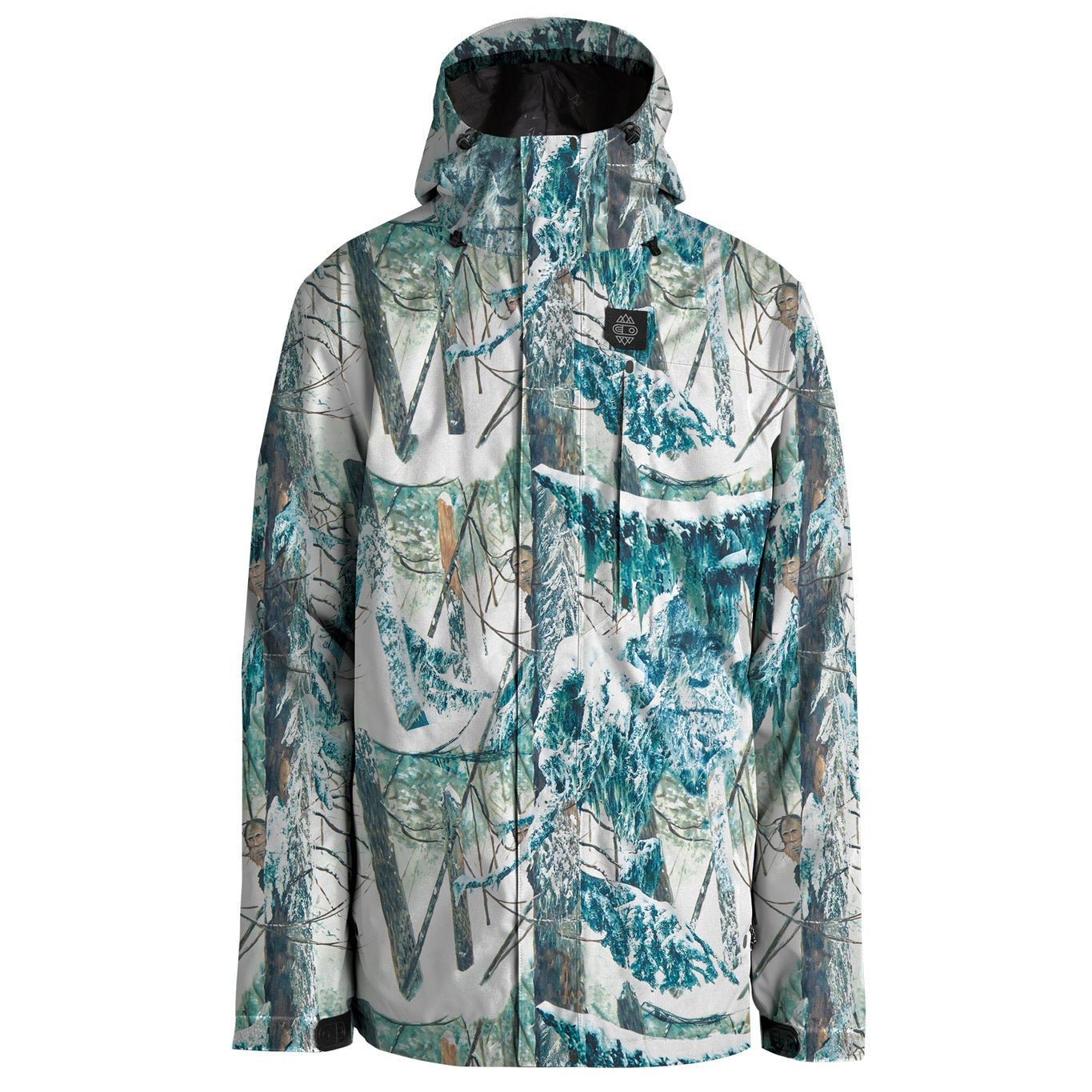 airblaster beast 2l jacket fw23 yetiflage