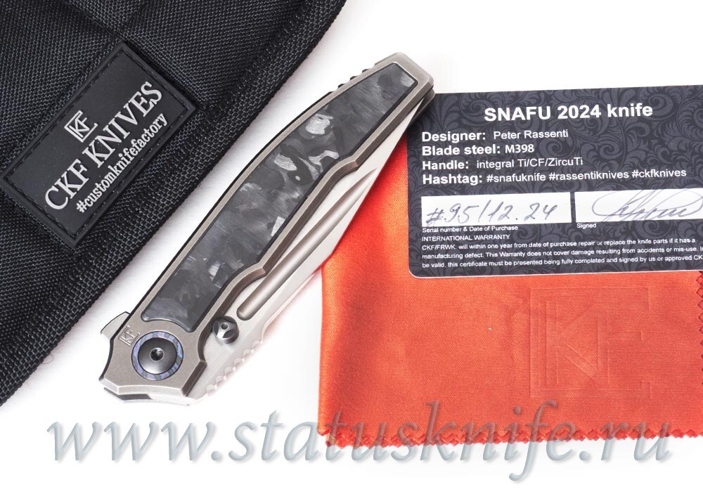 Нож CKF/Rassenti Snafu 4 M