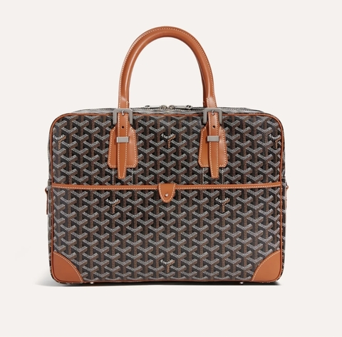 Портфель GOYARD Ambassade MM, коричневый