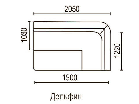 кухонный угловой диван Этюд со спальным местом