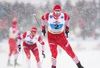 Раздельный лыжный гоночный комбинезон NordSki Россия 2019