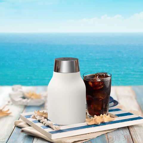 Кофеварка портативная Asobu Cold Brew (1 литр), белая