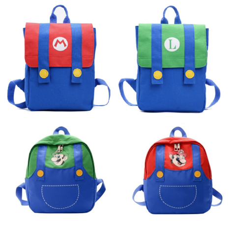 Супер Марио рюкзак Марио и Луиджи в ассортименте