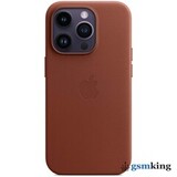 Apple Leather Case with MagSafe iPhone 14 Pro Umber (Коричневый) MPPK3ZM/A