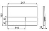 Alcaplast M1738 Клавиша смыва для унитаза