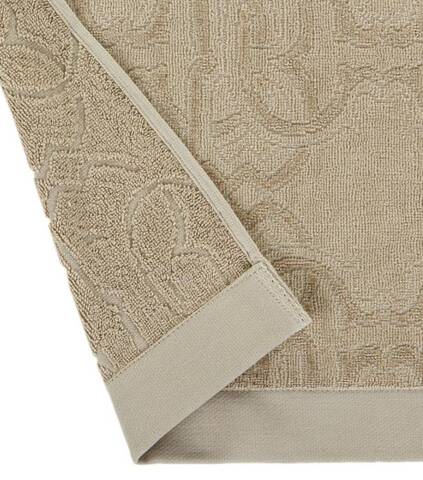 Полотенце 100х150 Roberto Cavalli Logo sand светло-коричневое