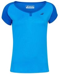 Футболка для девочки Babolat Play Cap Sleeve Top Girl - blue aster