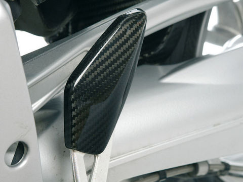 Накладка упора для ног левосторонняя BMW K1200/1300S/R/Sport карбон