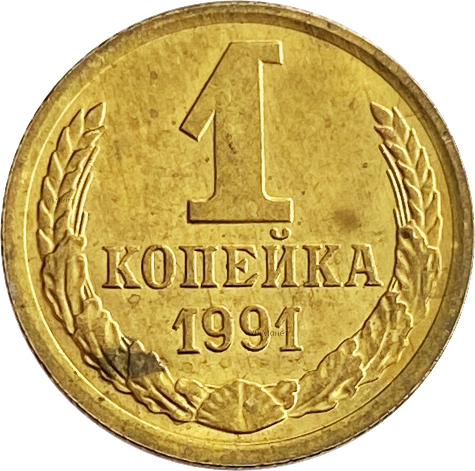 1 копейка 1991 м. 1000000 Р копейка и сколько это копейка стоит.