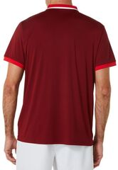 Поло теннисное Asics Court Polo Shirt - beet juice/classic red