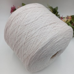 Меринос с кашемиром Sauvage 20 от Pura Lana Italia - 30 Белый с розовым отливом