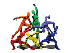 Фигурка Робот Сборная Подвижная Dummy 13
