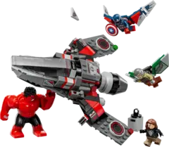 Конструктор LEGO Marvel 76292 Капитан Америка против: Битва Красного Халка