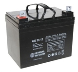 Аккумулятор General Security GS 33-12 ( GS12-33 ) ( 12V 33Ah / 12В 33Ач ) - фотография