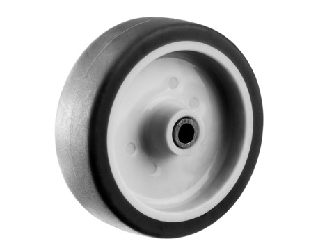 ЗУБР d=75 мм, г/п 60 кг, колесо термопластич. резина/полипропилен, Профессионал (30946-75)