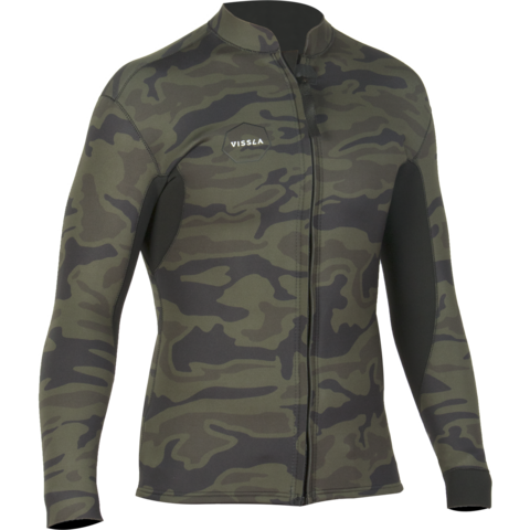 VISSLA Camo 2mm Front Zip