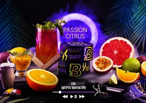 Табак Banger Passion Citrus (Сок Цитрус, Маракуйя) 100г