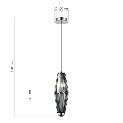 Светильник подвесной ST Luce Ciara SL1242.103.01