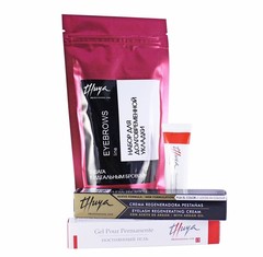 Thuya - Набор для долговременной укладки бровей (с кремовым нейтрализатором)