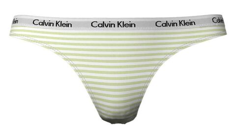 Женские спортивные трусы Calvin Klein Thong 1P - rainer stripe spring