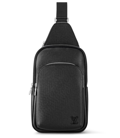 Сумка-слинг Louis Vuitton Avenue NM кожа Taiga Black