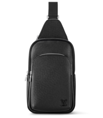 Сумка-слинг Louis Vuitton Avenue NM кожа Taiga Black