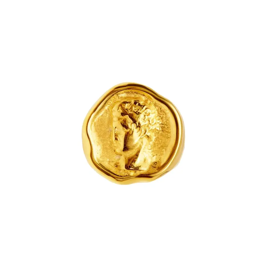 

Кольцо Hermis Signet Ring - Gold