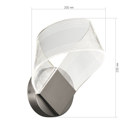 Светильник настенный ST Luce Fairy SL6235.101.04