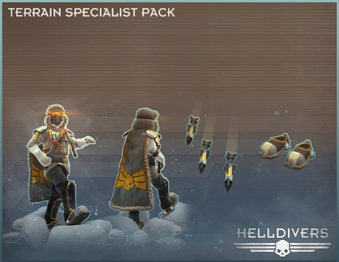 HELLDIVERS Terrain Specialist Pack (для ПК, цифровой код доступа)