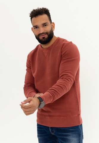 Свитшот Bowery NYC однотонный Burnt Red