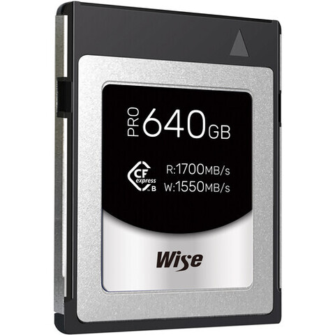 Карта памяти Wise Cfexpress B 640GB CFX-B 1700/1550 MB/s