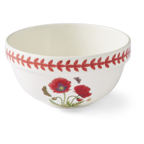 Салатник порционный Portmeirion Ботанический сад Летний луг Мак 18 см, фаянс