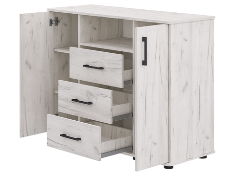 Комод К-15 крафт светлый