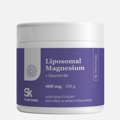 Liposomal vitamins Liposomal Magnesium + B6, банка 150 гр