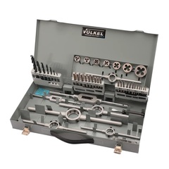 Набор метчиков и плашек M3 -M12 HSS-G 44пр Volkel 49111